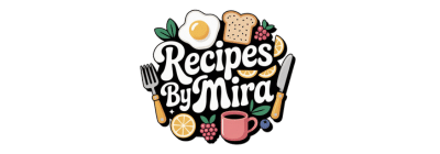 Mira Santori Logo - recipesbymira.blog